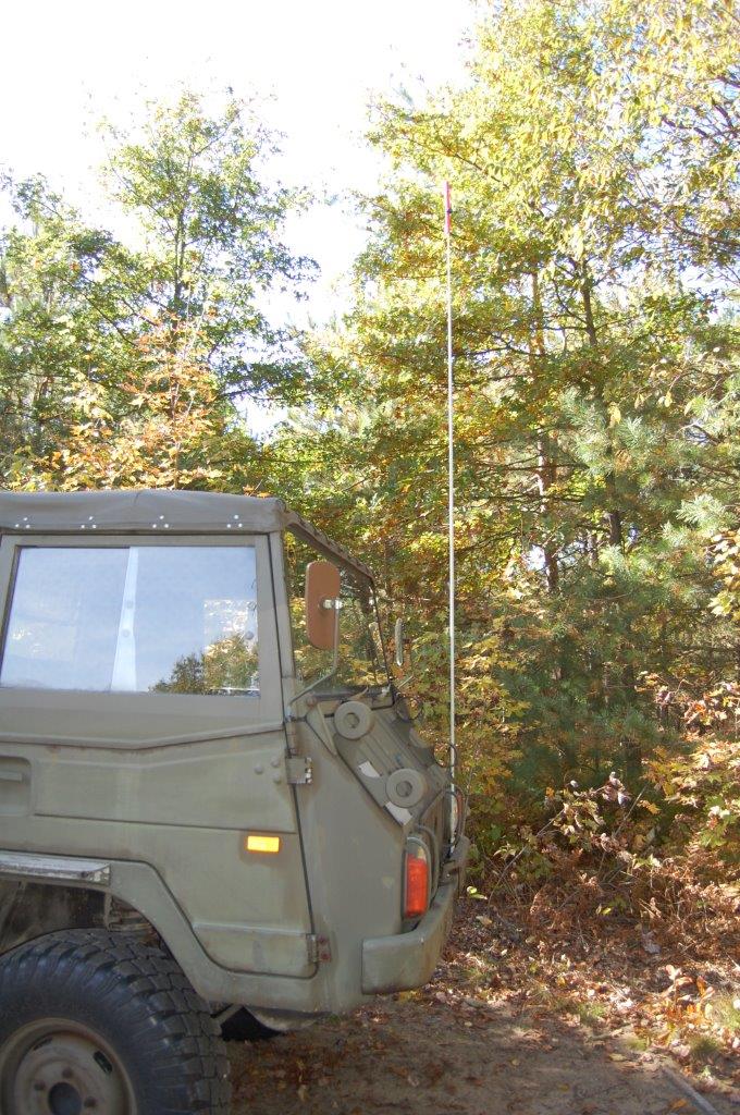 Military jeep antenna